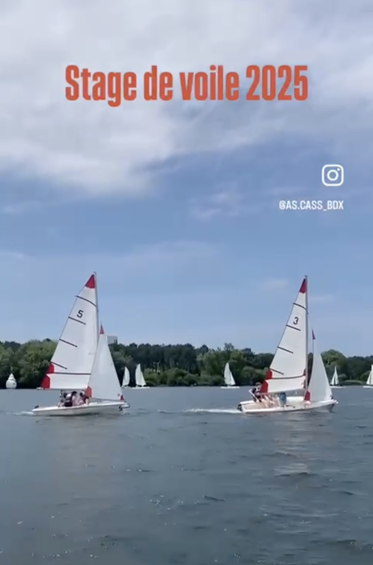 Stage EPS Voile à Bordeaux-Lac (5èmes)