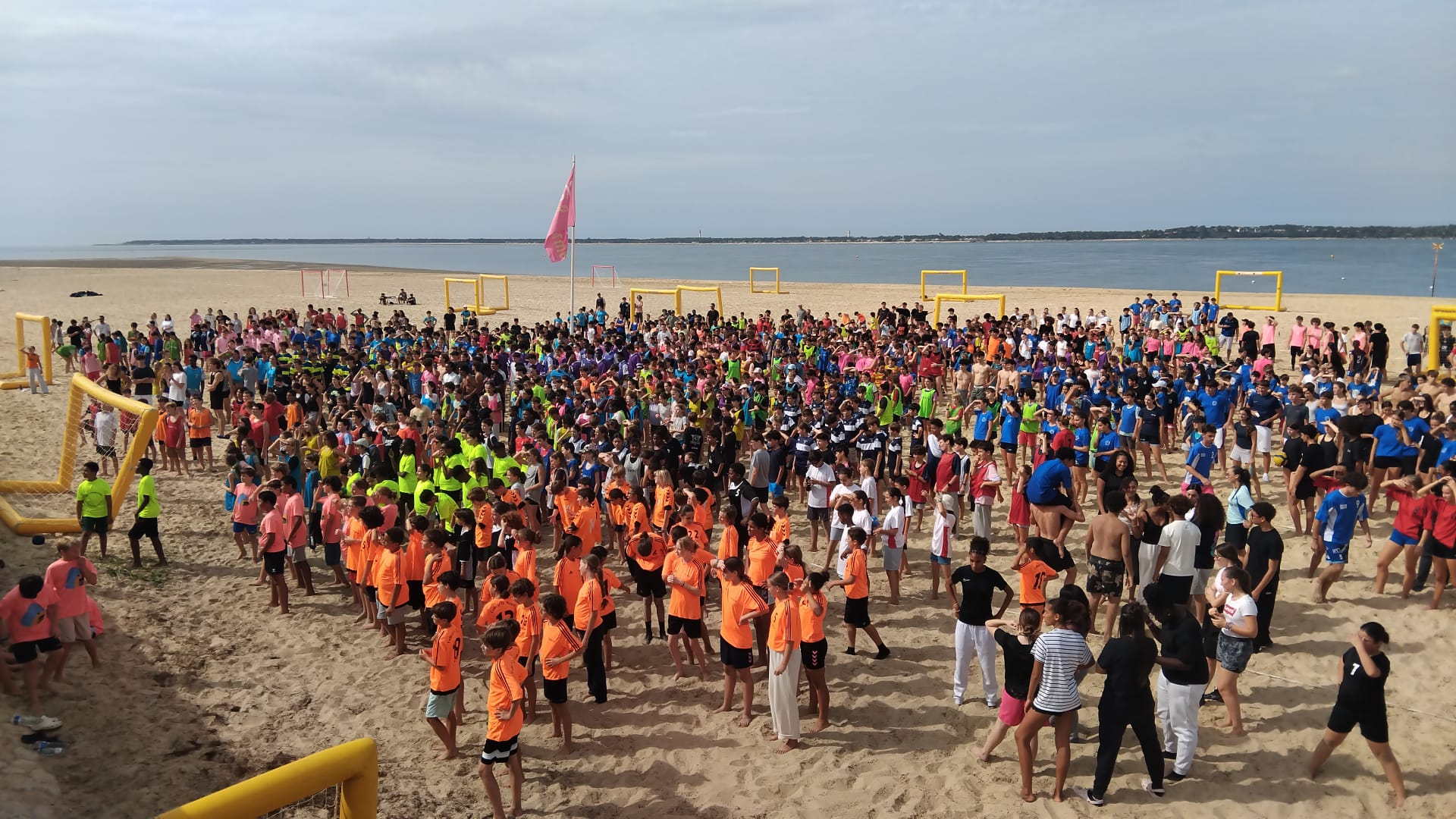 Sortie AS : Jeux sur sable UNSS à Arcachon (5ème)