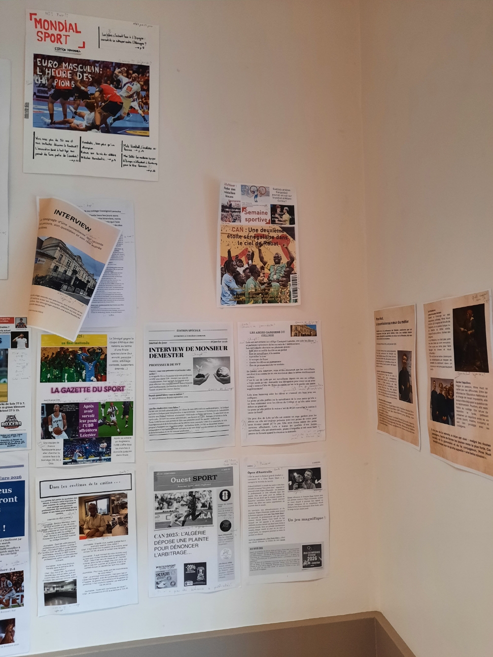 4e4 et 4e6 apprentis journalistes !