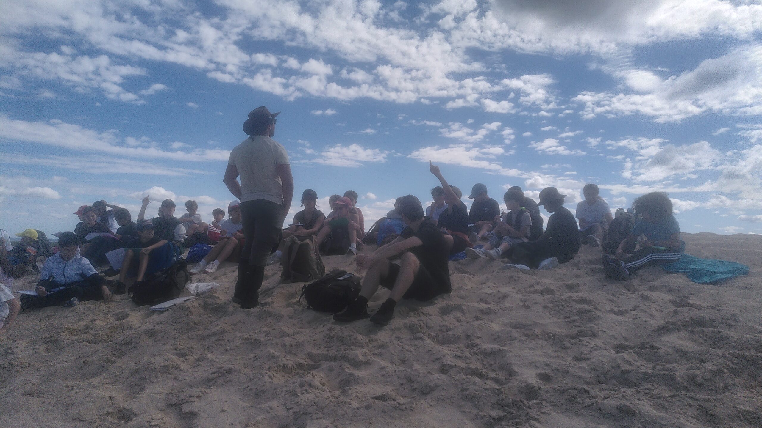 Sortie pédagogique à la Dune du Pilat pour les élèves de 5ème 1
